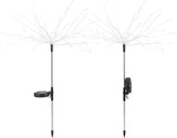 105LED Solar Fireworks Lights 2Pcs IP44 Waterproof Outdoor Lawn Path Garden Lamps - Long - Lasting Polysilicon | Lumora