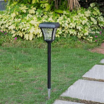 Solar Pathway Lights,Solar Led Lawn Lamp,Waterproof Landscape Lights,Decorative Pathway Style Light,No Wiring Required Outdoor Yard Lights