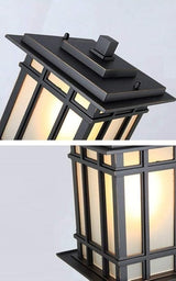 Lights Outdoor Classic Rustic Metal Outdoor Post Bollard Light IP54 Waterproof Outdoor Street Lawn Lamp Rainproof | Lumora