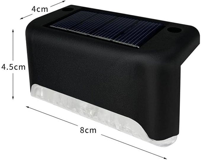 MBETA LED Solar Stair Light Waterproof Outdoor Garden Walkway Patio Patio guardrail Step Light Landscape lamp | Lumora