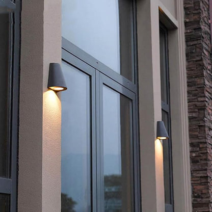 Uonlytech Wall Sconce Light Indoor Wall lamp Solar Light Outdoor Sconce Outdoor Porch Garden lamp Down Garden Solar Porch up and Down s LED