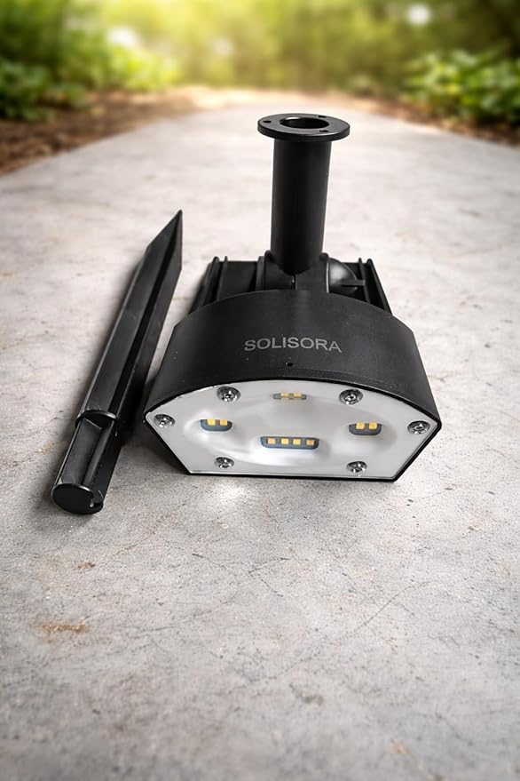 Solar Outdoor Lights, 4-Pack Super Bright LED Spotlights, Waterproof Garden Path Lights, Yard & Landscape Lighting | Lumora