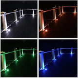 Low Voltage LED Deck Light Kit Multi-Color RGB Waterproof Recessed Wood Decking Stairs Garden Yard Patio Decor Lamp | Lumora