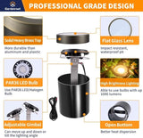 Gardenreet LED Well Lights Brass - In-Ground Low Voltage Replaceable Bulb All Weather Lighting, 12V Wired Light | Lumora