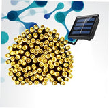 Solar LED String Lights LEDs Warm White Solar-Powered Outdoor Decorative Lighting for Garden Patio Lawn Festive | Lumora