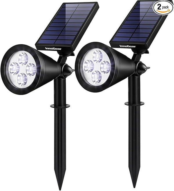 InnoGear Solar Lights Outdoor Waterproof Solar Garden Light for Outside Yard Landscape Lighting Pathway Spot Lights | Lumora