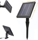 SUNLONG Solar Spotlights Outdoor Waterproof Bright Solar Wall Lights Led Security Flood Light Solar Powered for | Lumora