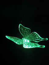 Starry Illuminate 3 PCS Solar Color Changing Style Garden Stake Light Pathway Stake Light (Butterfly) | Lumora