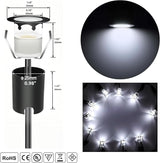 RNEHON Recessed LED Deck Lights Kits with Protecting Shell, Φ1.18in Cool White Low Voltage 12V IP67 Waterproof | Lumora