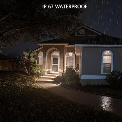Smart Landscape Spotlights,Solar Low Voltage IP67 Waterproof Outdoor Spot Lights Compatible with APP/Remote Control Color Changing Lights for Yard Garden Pathway Lawn Tree Festival 2pack