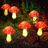 Outdoor Garden Corridor Light, 1-to-8 Solar Mushroom Lights for Outdoor Decoration, Outdoor, 8-Mode Garden Path | Lumora