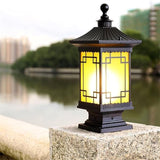 American Style Villa Garden Lights Lawn Vintage Outdoor s Pillar C Lamp Exterior Courtyard Gate Landscape Column | Lumora