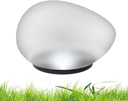 Solar Light For Garden, Paths Light – Lamp With Cobblestone Shape Energy Decorative Lantern Lamps Stone, Outdoor Color Changing LED Lighting,