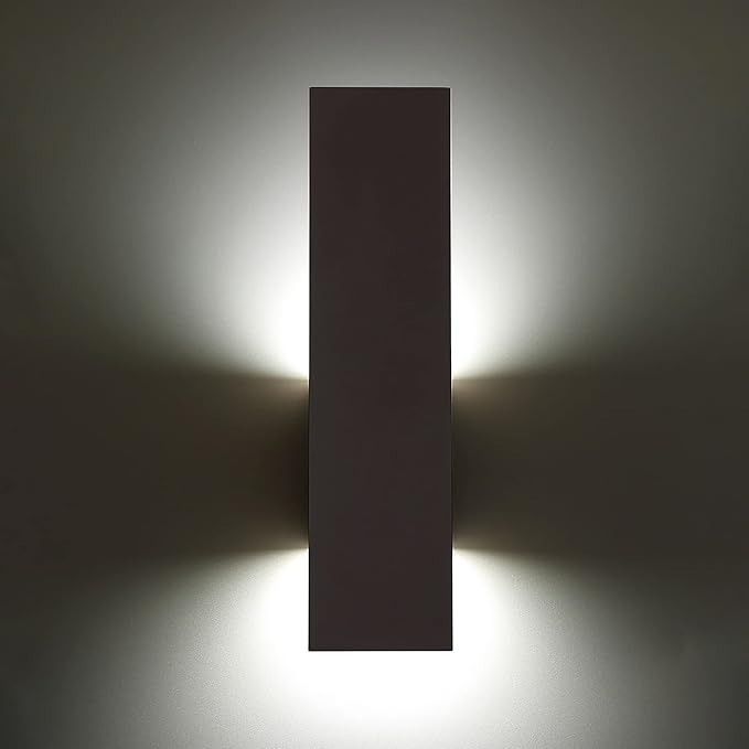 WAC Lighting dweLED, Icon 20in LED Indoor and Outdoor Wall Light 3000K in Bronze