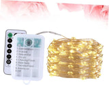 Ciieeo 1Pc USB Rechargeable Star String Lights Remote Control Garden Lights for Home Party Festival and Birthday | Lumora