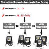 10W LED Landscape Lights 12V Low Voltage Outdoor Spotlights Warm White 3000K IP65 Waterproof with Spike Stand for | Lumora
