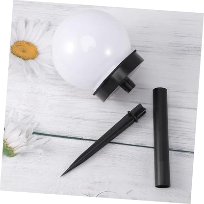 jojofuny 8pcs Solar Lawn Lights Outdoor Ball Lamps for Garden Patio Energy-Saving Solar Lights with Decorative Glow for Pathways and Flowerbeds