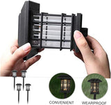 1set Outdoor Landscape Lights Solar Led Lights Pathway Lighting Solar-Powered Long-Life Energy-Saving | Lumora