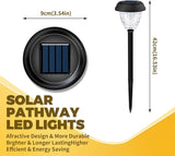 Super Bright Solar Light, Waterproof 6 Pack, Up to 12 Hours of Solar Outdoor Access Garden Light, Automatic on/Off | Lumora