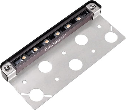 Gardenreet LED Hardscape Light,Cast Aluminum Housing,Integrated 1.5W 2700K Warm White Source, Landscape Step Light,7 Inches Long, Low Voltage 12V AC/DC