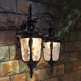 European Waterproof Outdoor Wall Light,2-Heads AlumiExpression artistique m Metal Victoria Sconce,E26 Minimalist | Lumora