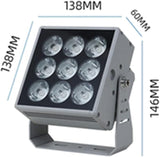 110-230V Outdoor Spotlights - Spotlight Led Beam Light - Led Spot Lights, LED Long Distance Spotlight Outdoor | Lumora