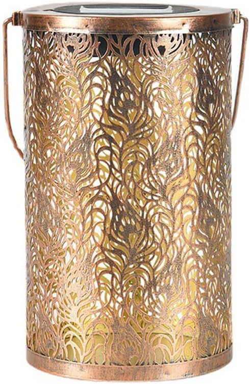 Solar Outdoor Light Garden Villa Decoration Creative Hollow Led Star Kettle Light Garden Waterproof Lawn Light Size 12*12*20Cm/4.7*4.7*8Inch