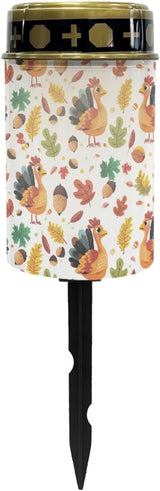 Autumn Turkey Solar Garden Lights Outdoor Waterproof Solar Pathway Lights Landscape Lighting Walkway Decorative | Lumora
