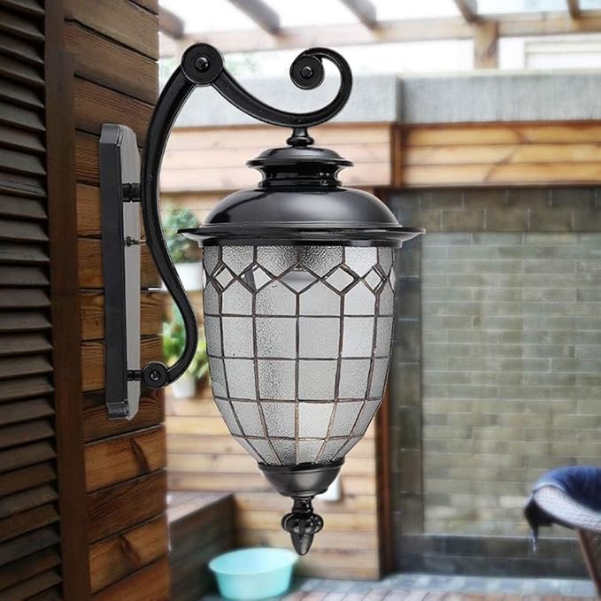Continental Antique S Lantern Wall Lamp,Fashion Vintage Alumiexpression Artistique M Outdoor Waterproof | Lumora