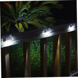 Solar Step Lights 10 Pack Outdoor Solar Deck Lights Auto Sensor for Yard Stairs Pathway | Lumora
