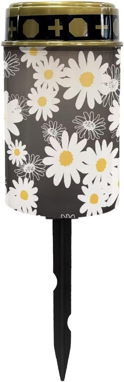 Daisy Solar Garden Lights Outdoor Waterproof Decorative Solar Lights Outdoor Solar Lights for Garden Yard Patio Lawn Outdoor Decor, Gifts for Dad,Mother,Grandma