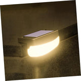 PartyKindom 2pcs Solar Stair Lamps for Outdoor Decks and Garden High-Efficiency Solar Panels LED Step Lights for | Lumora