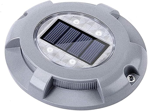 SUPVOX Solar Ground Lights: Aluminum Alloy Automatic Led Solar Driveway Lights for Garden - Outdoor Path Light | Lumora