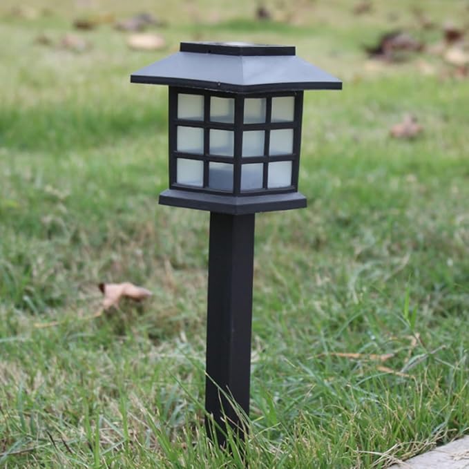 Led Lighting Outdoor Solar Pathway Lights Energy Efficient for Garden Patio Driveway