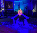 TOVEENEN Color LED Outdoor Landscape Spotlight - 120V 12W Waterproof Spot Lights for Christmas Halloween Yard | Lumora