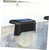 Veemoon Solar Powered Outdoor Stair Light Warm LED Fence Lamp for Handrail with Easy Installation Weather Resistant | Lumora