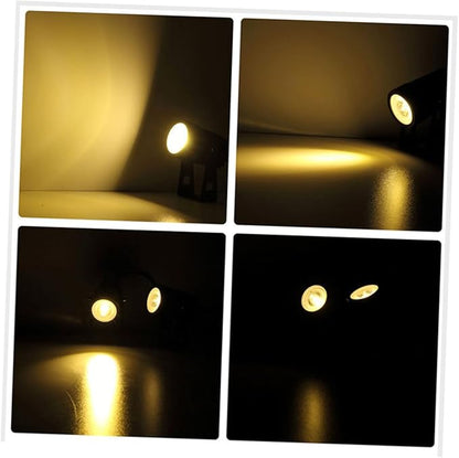 Solar LED Lawn Lights Waterproof Outdoor Ground Plug Light for Garden Decoration 6W Warm White Lighting for Patios and Pathways
