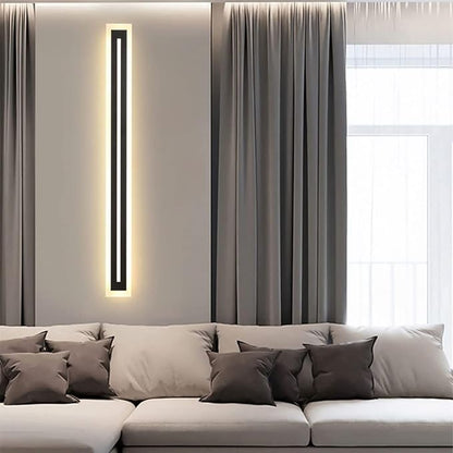 LED Long Wall Light Outdoor Wall Mounted Modern Lighting Fixture IP65 Waterproof Outdoor Wall Light, Suitable for Courtyard/Exterior Wall/Patio(Dimmable, 39.4inch)
