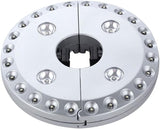EcoGecko 28 LED Patio Umbrella Light With Adjustable Brightness, Easy Clamp Pole Mount, Hang Anywhere, Camping Tent | Lumora