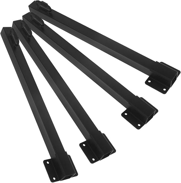 4pcs Durable String Light Poles for Outside Resistant Hanger for Bird Feeders and Outdoor Lights Easy Installation | Lumora