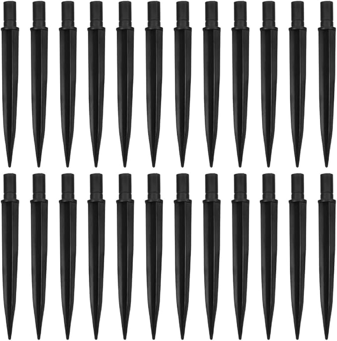 24pcs Metal Solar Light Stakes Replacement Ground Spikes for Outdoor Solar Pathway Lights Weather-Resistant and | Lumora
