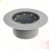 Solar LED Lawn Lamp Waterproof Outdoor Ground Light Solar Pathway Light with 8 LEDs for Garden Yard Landscape | Lumora