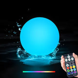 LOFTEK Floating Pool Lights - 6-inch Cordless Ball Light with Remote - 3 Modes & 16 RGB Color - Outdoor Path Light | Lumora