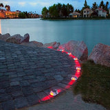 JIGUOOR Solar Deck Lights LED Driveway Lights Solar Powered Dock Light Outdoor IP68 Waterproof Road Markers for | Lumora