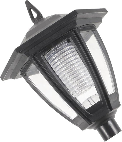 Totority LED Garden Path Lights Outdoor Vintage European Style for Patios Lawns and Walkways Solar Powered Decorative Lights Adjustable Brightness