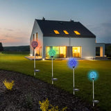 Zerodis Solar Garden Ground Light,IP65 Water Proof Color Changing Outdoor LED Globe Lamp Yard Landscaping Lamp for | Lumora