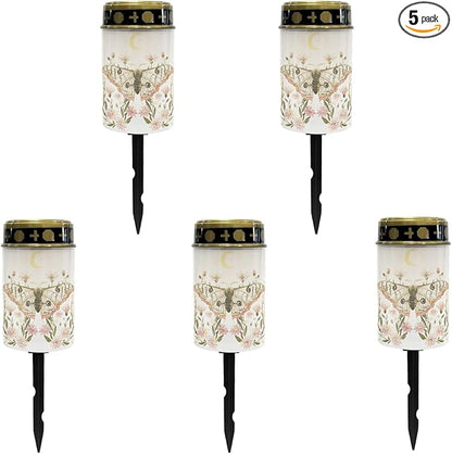 Butterfly Solar Garden Lights Outdoor Solar Lights Landscape Solar Lantern Outdoor Waterproof Solar Pathway Lights Solar Walkway Lights Outdoor Table Lamp