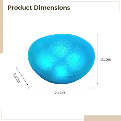 Outdoor RGB Solar Pathway Light, Garden Decorative Step Light with Color Shifting Led, Tree Villa Patio Lamp, Made of Strong Pp
