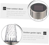 12pcs Outdoor Solar Lights for Solar Pathway Lights Low Voltage Landscape Stake Garden for Decor | Lumora