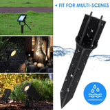 Yardwe Outdoor Solar Light Replacement Pole Buckle Connector Plastic Ground Stake for Landscape Path Lighting | Lumora